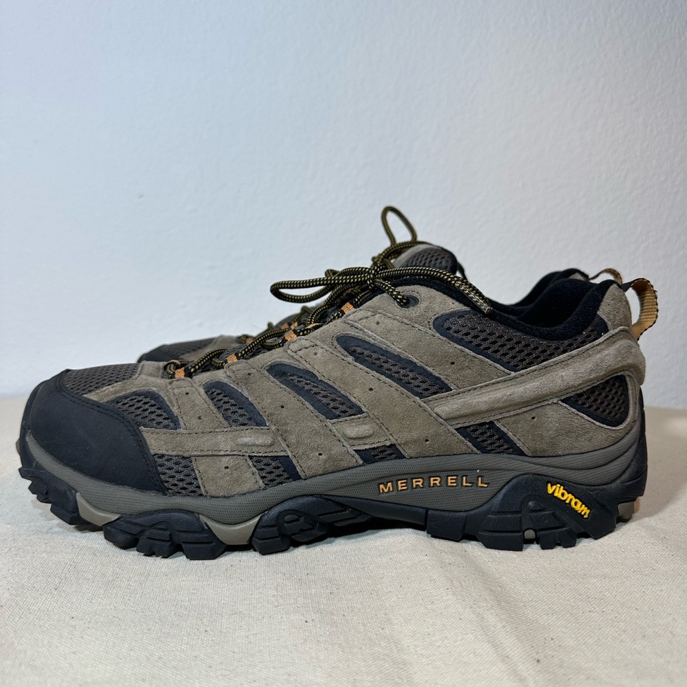 Merrell Moab 2 Ventilator Wide Walnut Hiking Shoes Men’s Size 12 Vibram J06011W